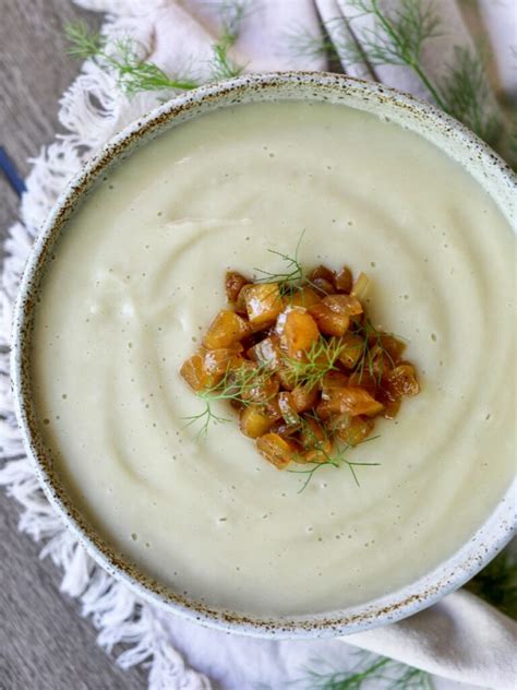 Parsnip Soup With Fennel And Apples Sacha Served What