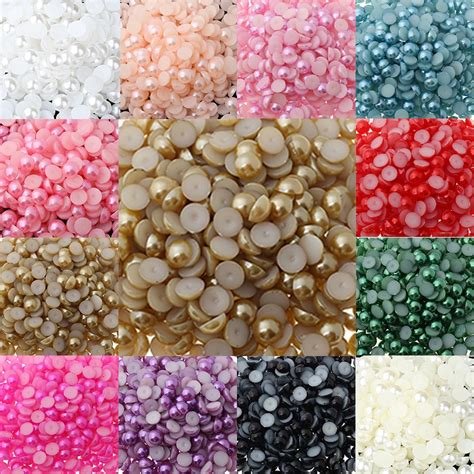 Free Shipping Wholesale Mm Diy Pcs Lot Round Pearl Imitation