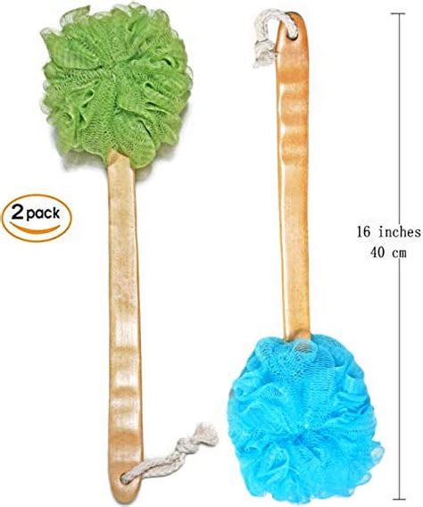 Shower Loofah Body Back Scrubber Exfoliating Luffa Loofa Bath Brush