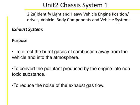 PPT - Unit2 Chassis System 1 PowerPoint Presentation, free download ...