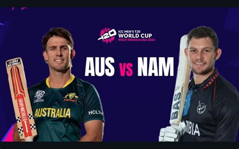 Australias Nine Man Victory Over Namibia In T20 World Cup Warm Up