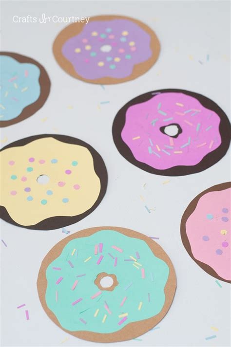 Easy 3d Paper Plate Doughnut Craft For Kids 42 Off