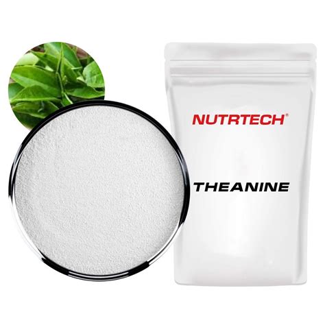 Factory Supply Amino Acid Green Tea Extract HPLC L Theanine Powder