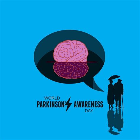 Premium Vector Vector Illustration Of World Parkinsons Awareness Day