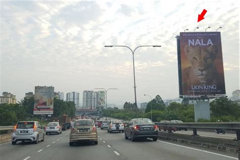 Firstboard Sided Unipole Billboard At Mrr A Kuala Lumpur