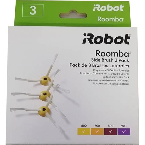 Seitenbürsten für iRobot Roomba 800 900 3 Stk RobotWorld de