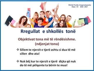 Slideshare Rregullat e shkollës tonë PPT