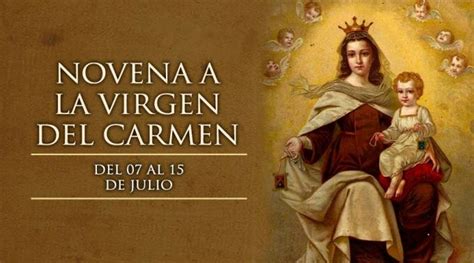 Hoy Se Inicia La Novena A La Virgen Del Carmen Mi Diócesis De Piedras