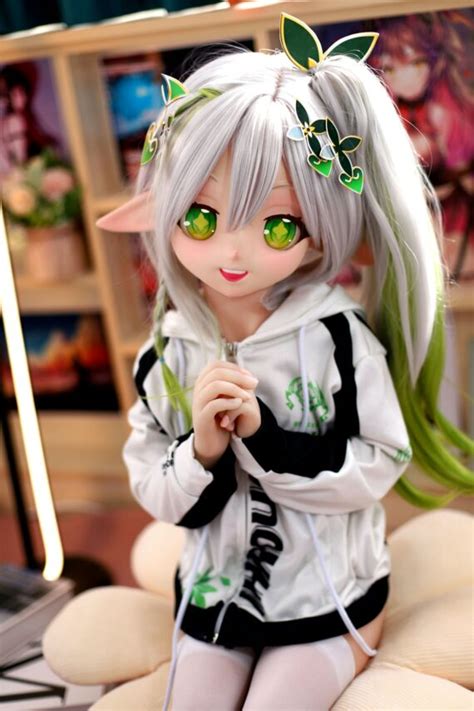 Nahida Anime Genshin Cute Sex Doll With PVC Head NakeDoll