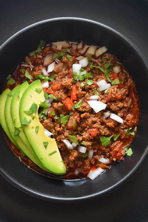 No Bean Chili Instant Pot Crockpot Or Stovetop Nom Nom Paleo®