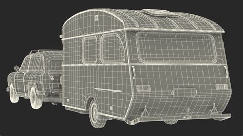 经典大篷车 3d模型 139 3ds Blend C4d Fbx Ma Obj Max Free3d