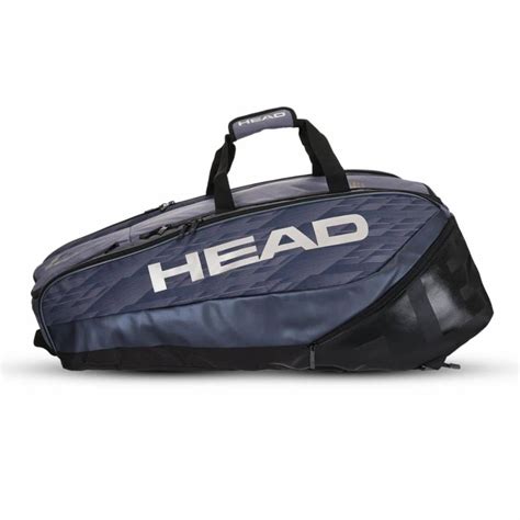 Head Djokovic 12r Monstercombi 2022 Tennis Kit Bag Anthacite Black