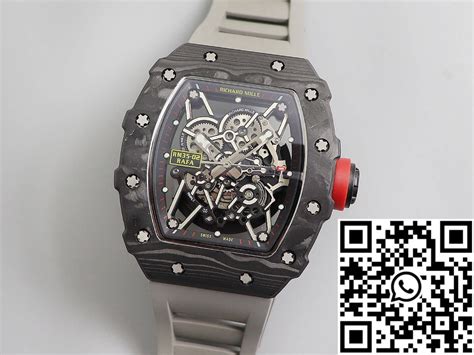 Richard Mille RM035 KV Factory V3 Carbon Fiber Skeleton Dial Dukereps