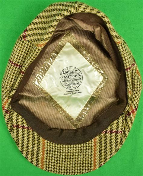 Lock And Co Russell Plaid Cap Sz 7 Ebay