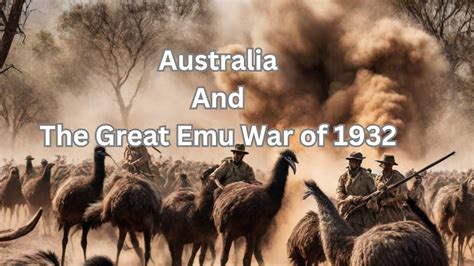 Australia The Great Emu War Of 1932 Weird World Youtube