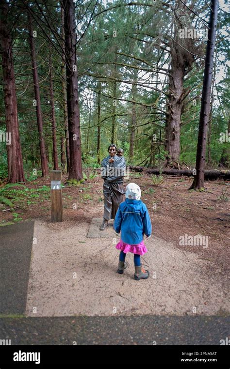 Astoria Oregon Usa Lewis And Clark National Historical Park Young