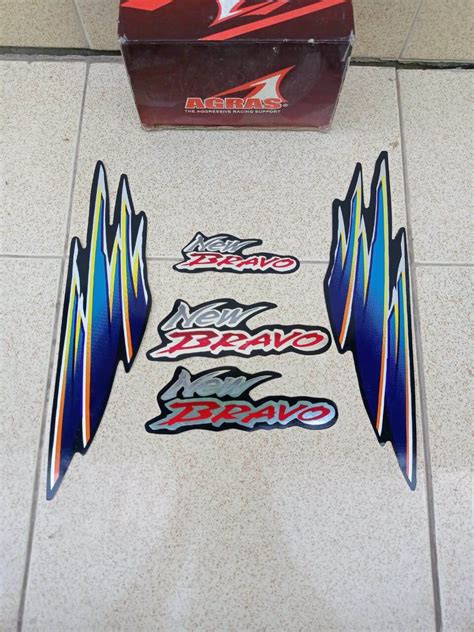 Polet Lis Sticker Striping Stiker Suzuki Rc Rc New Bravo