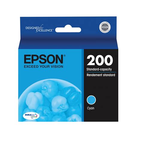 Epson 200 Cyan Standard Yield Inkjet Cartridge T200220 Grand Toy