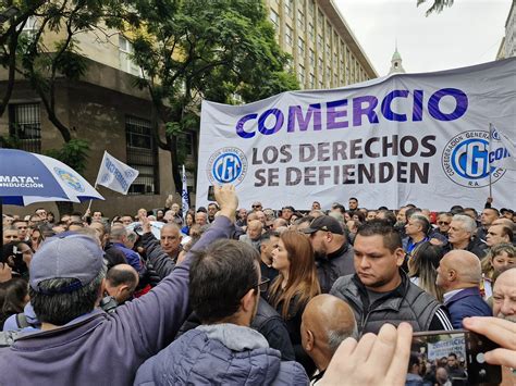 Cavalieri Marchó Con La Cgt Y Aseguró Que El Estancamiento De La Actividad Económica Pone En