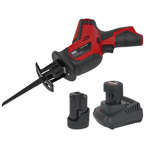 Cordless Reciprocating Saw 12v 2 Batteries Huttie