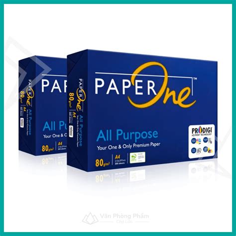 Giấy A4 Paper One 70gsm 80gsm 500 Tờ Chính Hãng Giá Tốt