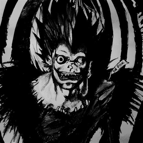 Ryuk Wants Apple by SheepyCami on DeviantArt