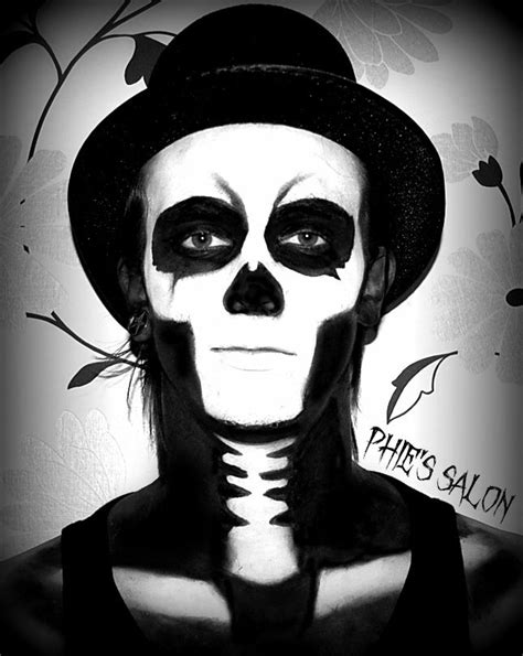 Halloween Skeleton Face Paint Skeleton Face Paint Faces Film Halloween Skeletons Vampire