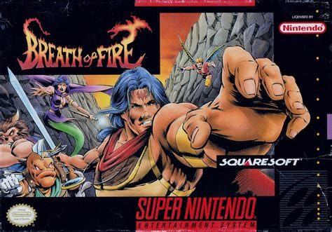 Breath Of Fire Cover Or Packaging Material Mobygames