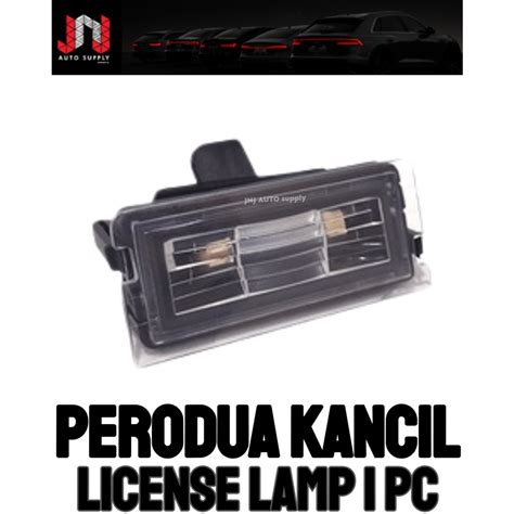 Perodua Kancil 2002 Rear License Number Plate Lamp 1pc Shopee Malaysia