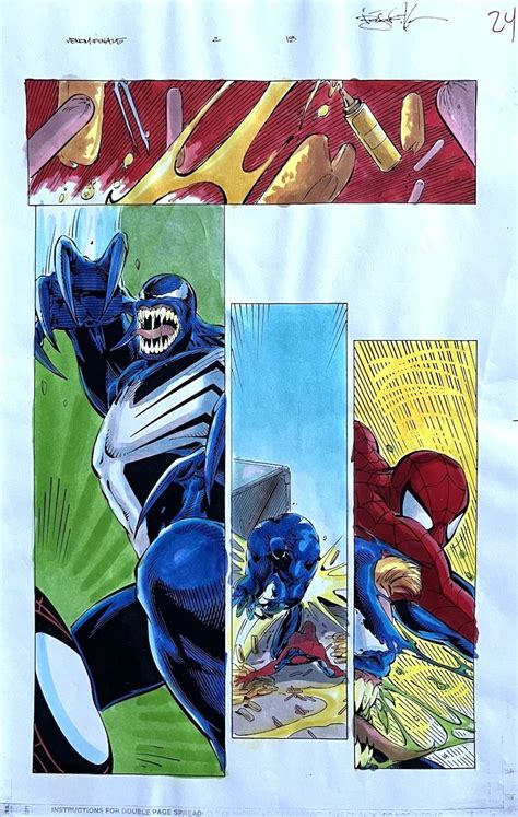 Comic Art Shop Ardag B S Comic Art Shop VENOM THE FINALE 2 Page