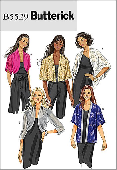 Amazon BUTTERICK PATTERNS B5529 Misses Jacket Size ZZ LRG XLG