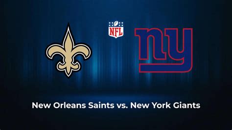 Saints Vs Giants Picks Best Bets And Prediction Week Athlon Sports