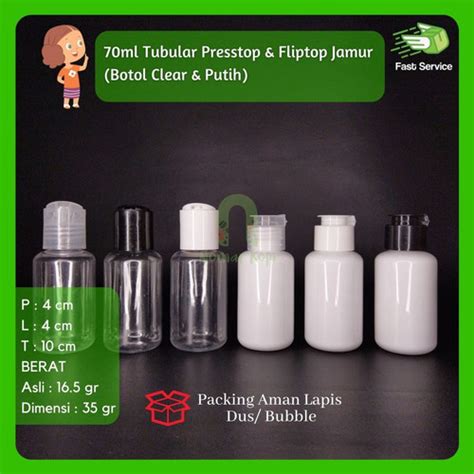 Jual Botol Ml Rf Clear Fliptop Jamur Pet Tebal Sanitizer Disinfektan