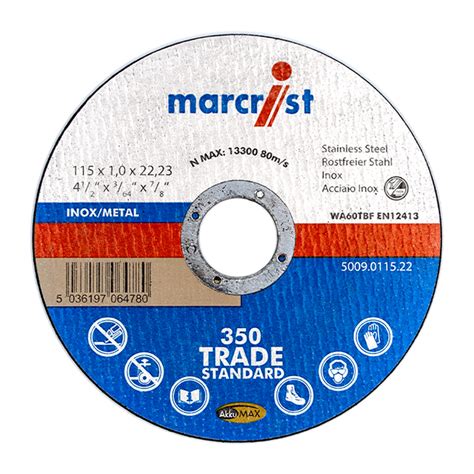 Marcrist 350 Standard Slitting Disc 115mm X 222mm 10 Pack Buy