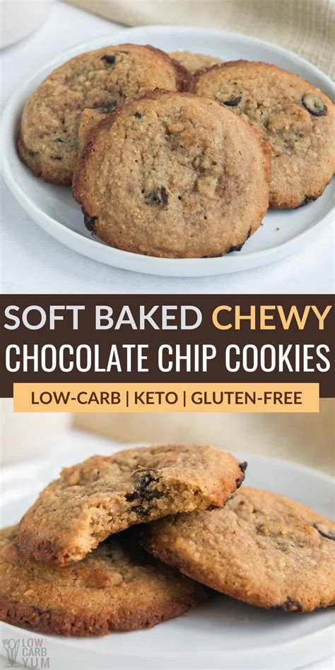 Chewy Keto Chocolate Chip Cookies Low Carb Yum