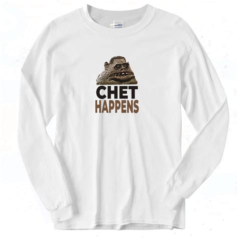 Chet Happens Weird Science Vintage Long Sleeve Shirt - 90sclothes.com