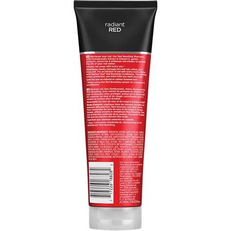 John Frieda Radiant Red Colour Boosting Shampoo 250ml | Woolworths