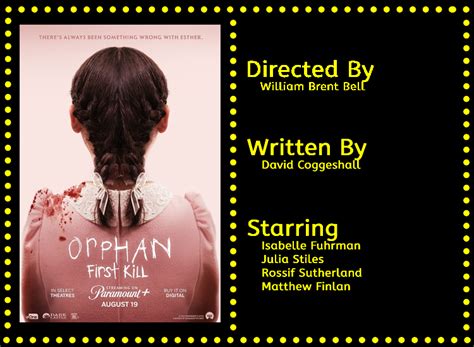 Orphan First Kill 2022 Esther Begins Movie Meister Reviews