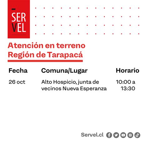 Servicio Electoral on Twitter Atención en terreno Dirección Regional