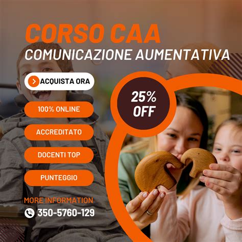 C A A Comunicazione Aumentativa Alternativa Corso 100 Online