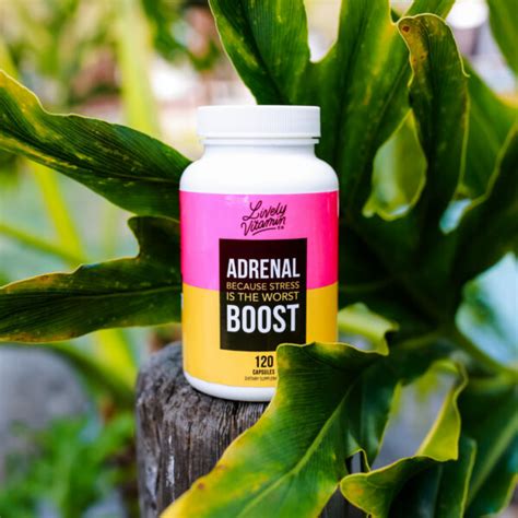 Adrenal Boost Lively Vitamin Co Adrenal Support Supplement