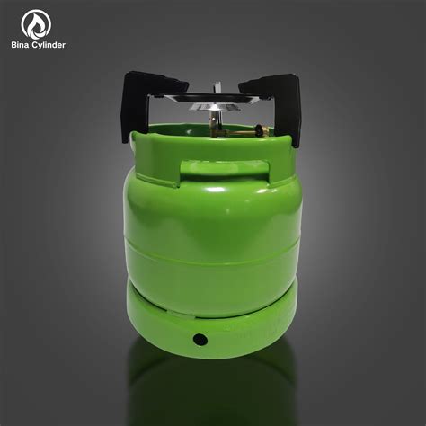 LPG Cylinder Tank Bottle With Cooking Gas Stove 3kg Steel Cooking Tank