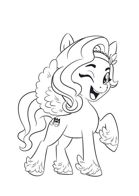 My Little Pony: A New Generation movie coloring pages - YouLoveIt.com