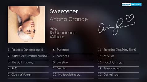 Sweetener Lbum Completo De Ariana Grande Nuevo Lanzamiento Youtube