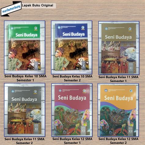 Jual Buku Paket Seni Budaya Kelas Sma Smk Kur Revisi