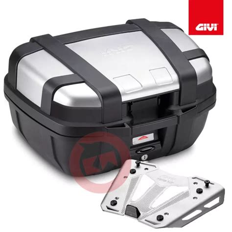 GIVI SET TOP CASE Trekker TRK52N Plaque SRA3112 Suzuki DL 650 V Strom