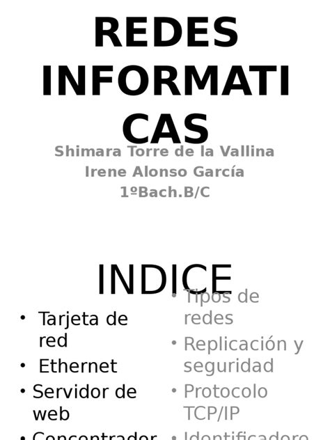 Pdf Tipos De Redes Informaticas Pptx Dokumen Tips