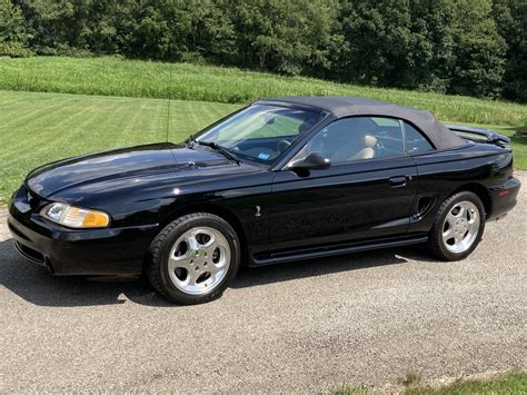 Sold 1995 Ford Mustang Cobra Svt Convertible With The 5 0 V8 And