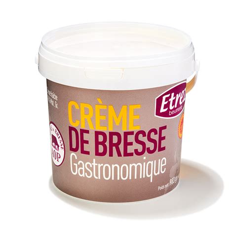 Creme De Bresse L Aop Et Rez Cr Me Gastronomique