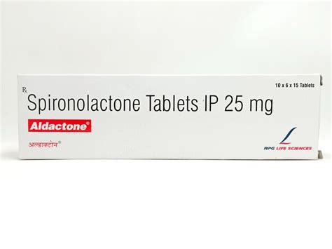 Spironolactone Aldactone Tablet X Non Prescription At Rs